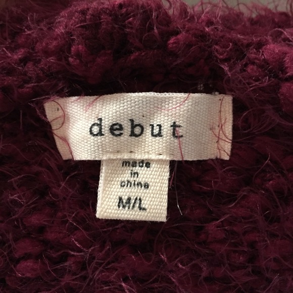 🌹 Burgandy Cardigan - Picture 4 of 5